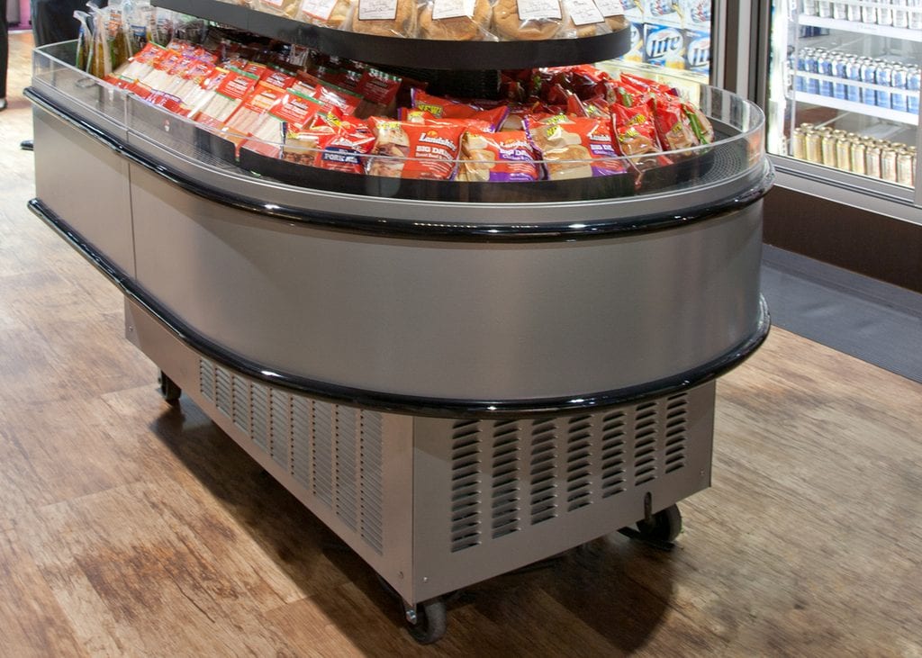 HVI-3-406R RAD SFC Self-Service, Open Multi-Deck Island
